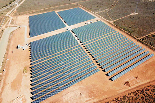 Solar + energy storage power plant in Whyalla, Australia